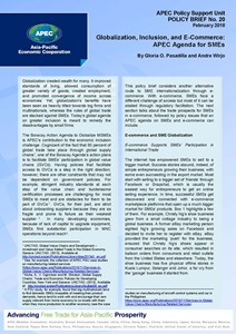 Cover_218_PSU_Policy Brief on E-commerce and SMEs
