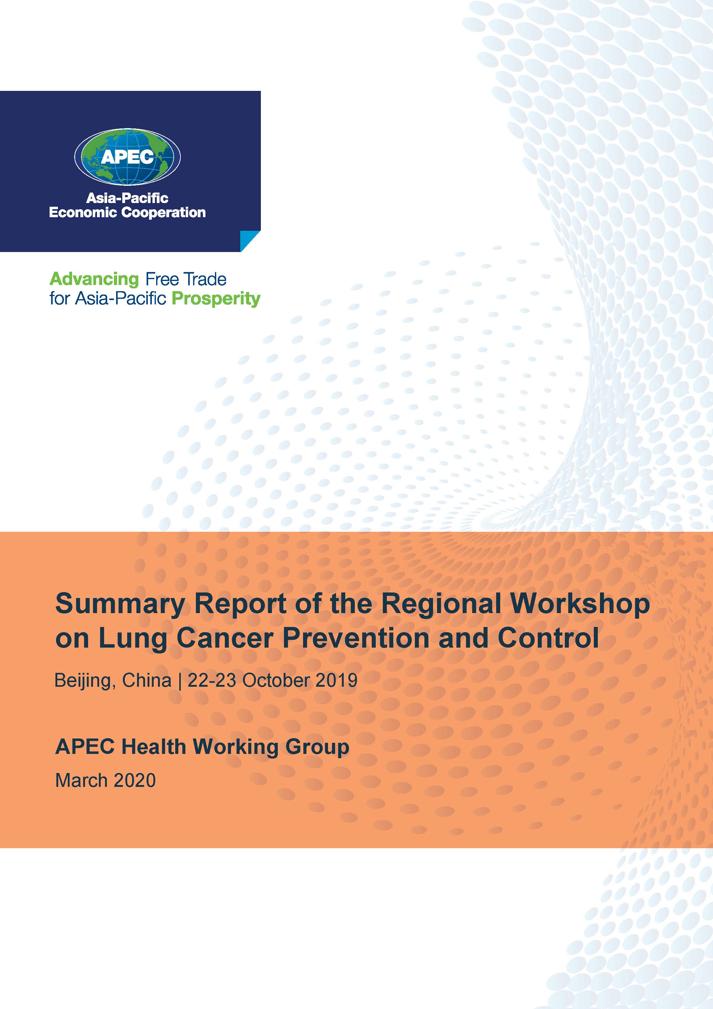 Summary Report Of The Regional Workshop On Lung Cancer Prevention And Control