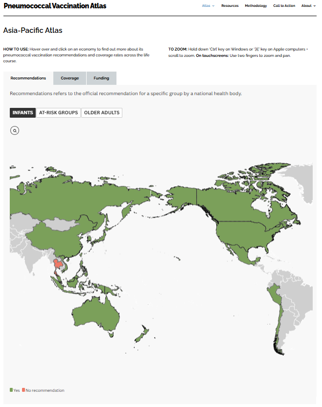 Pneumococcal Vaccination Atlas