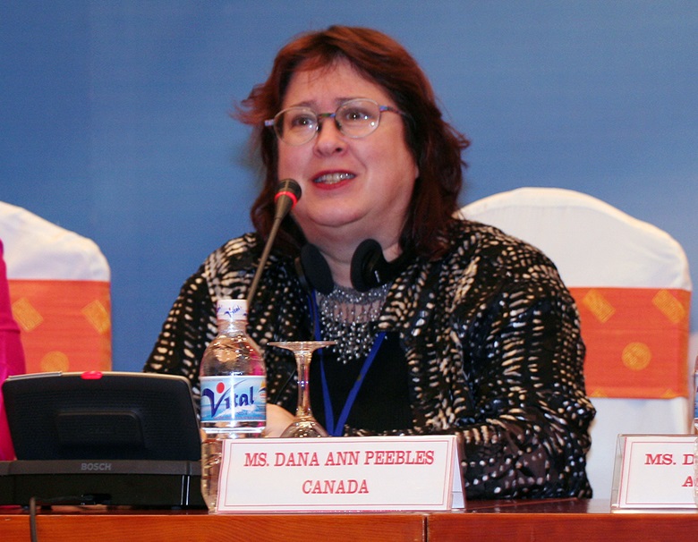 Ms. Dana Ann Peebles from Canada