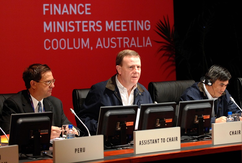 Chair of the 14th APEC Finance Ministers' Meeting, Hon. Peter Costello