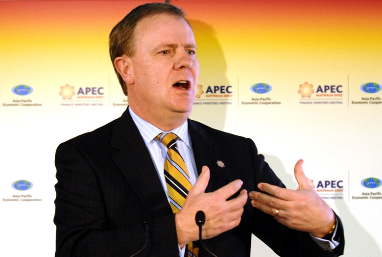Australian Treasurer and Chair of the 14th APEC Finance Ministers' Meeting, Hon. Peter Costello, at the News Conference on August 1