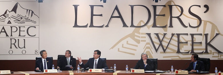 APEC Leaders Meeting, 22 Nov 2008