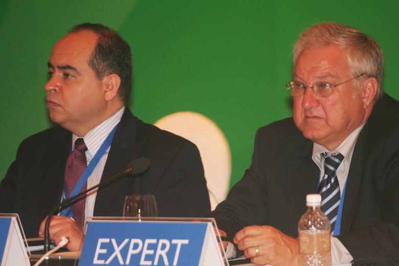 IAP Review Team, from left: Malcolm Bosworth; and Dr. Jose Luis Leon Manriquez. 