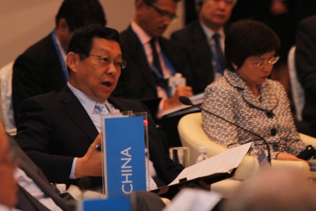 Chinese Minister of Commerce, Chen Deming 