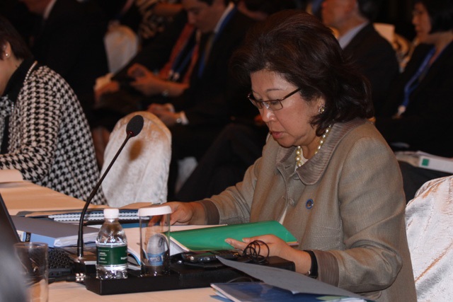 Indonesian Minister of Trade, Mari Elka Pangestu 