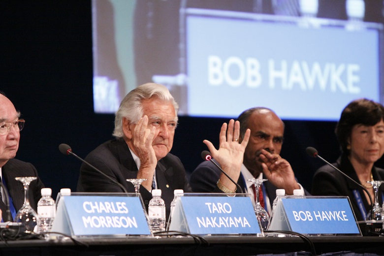 Bob Hawke AC, former Prime Minister of Australia and host of the inaugural APEC meeting