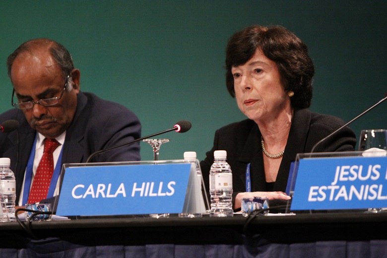 Carla Hills, former United States Trade Representative