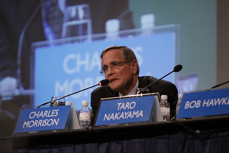 Dr. Charles E. Morrison, President of the East-West Centre and International Chair of the Pacific Economic Cooperation Council
