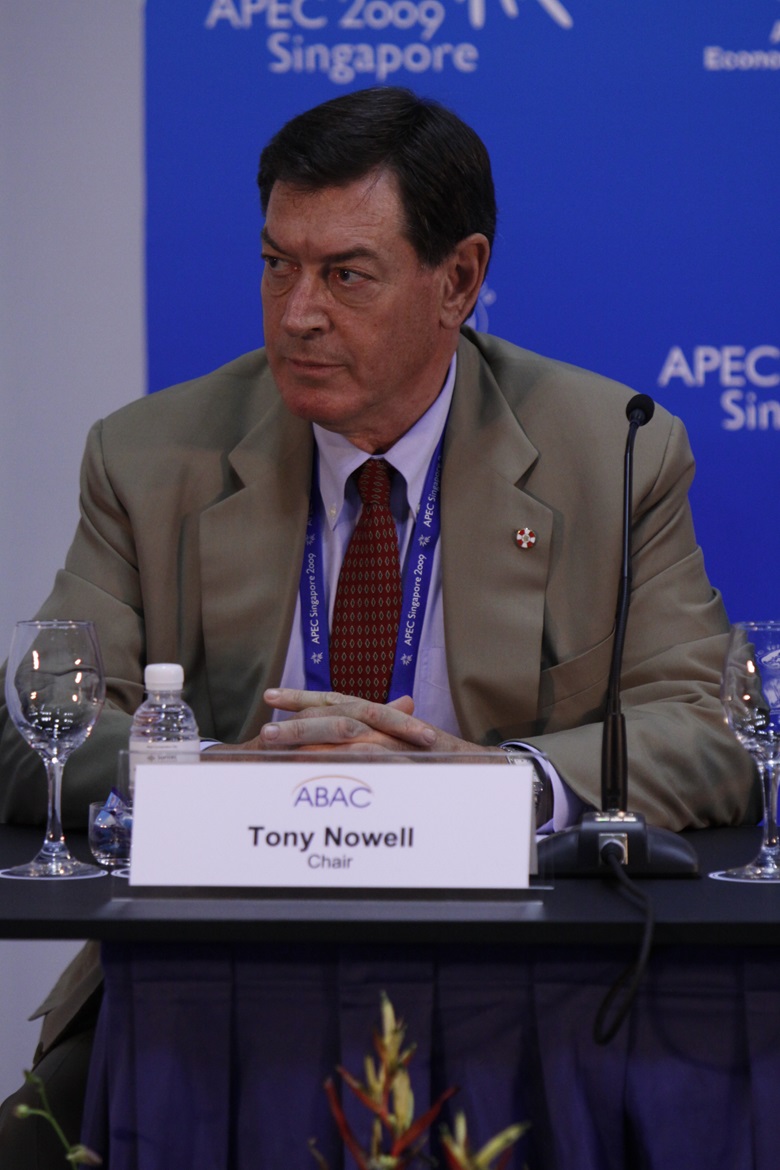 Tony Nowell, Asia-New Zealand Foundation, ABAC New Zealand