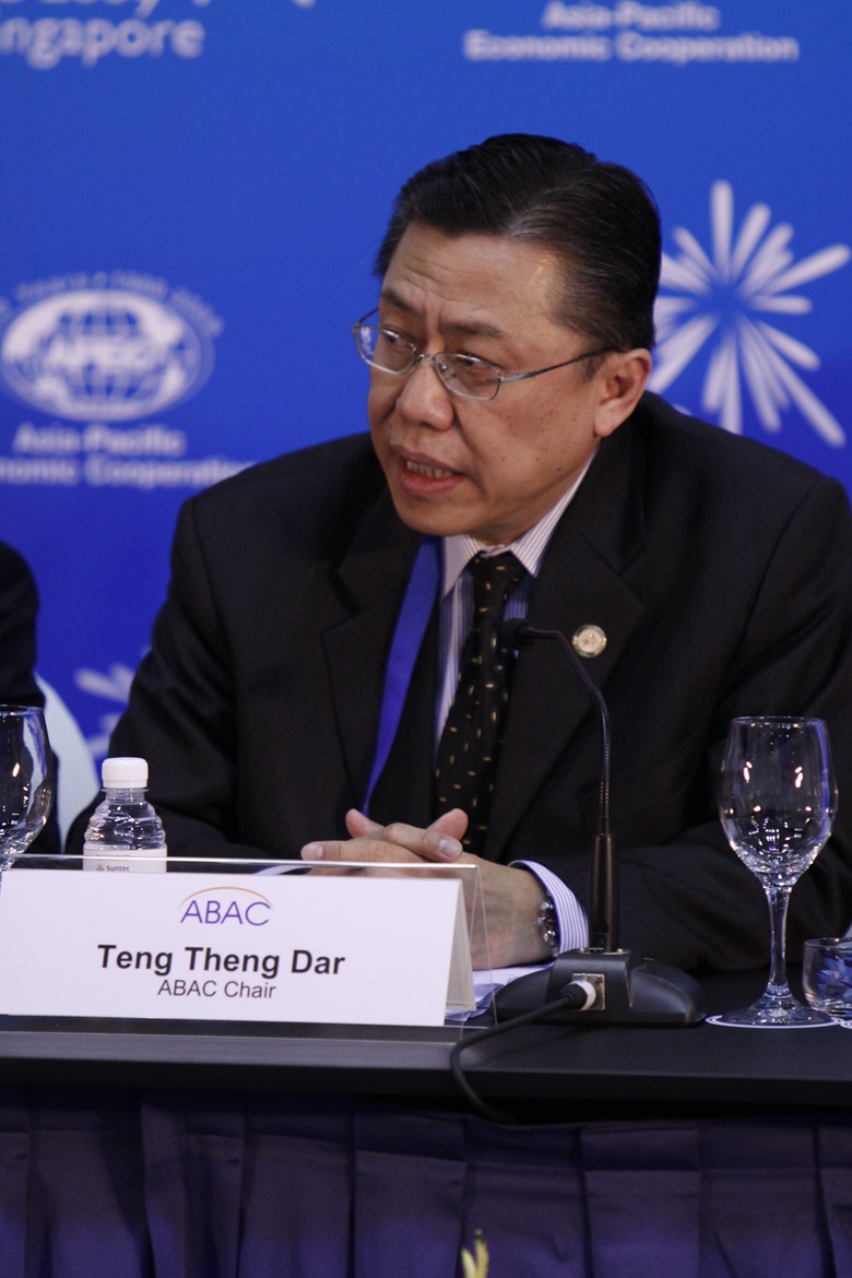 Teng Theng Dar, ABAC Chair 2009, ABAC Singapore