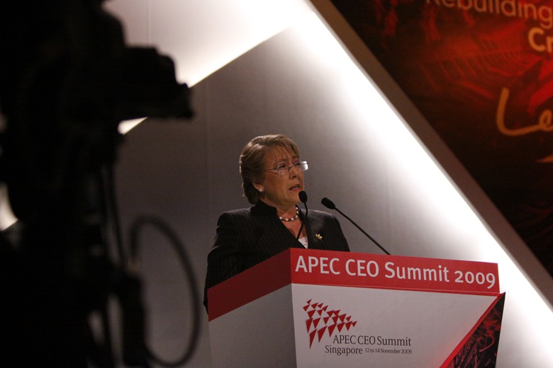 President Michelle Bachelet of Chile