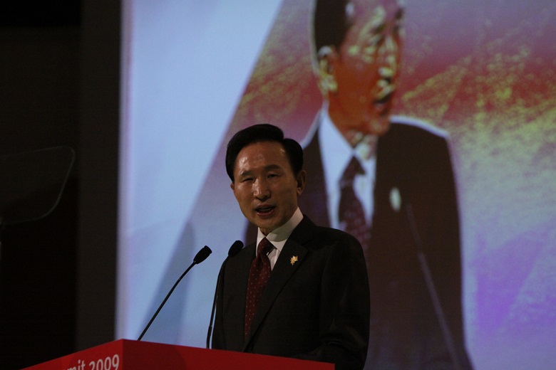 President Lee Myung-bak of Korea