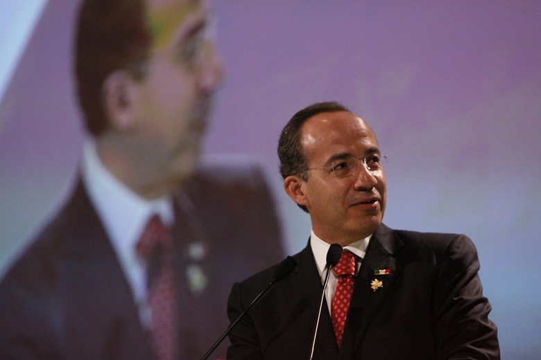 President Felipe Calderon Hinojasa of Mexico