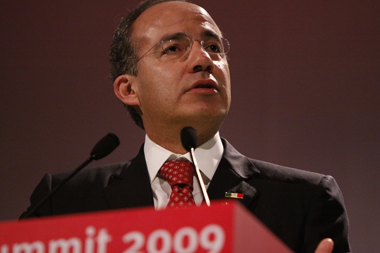 President Felipe Calderon Hinojasa of Mexico