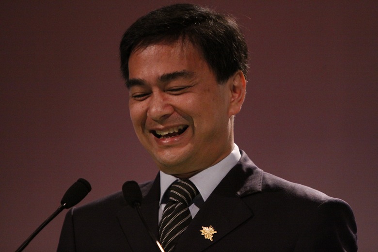 Prime Minister Abhisit Vejjajiva of Thailand