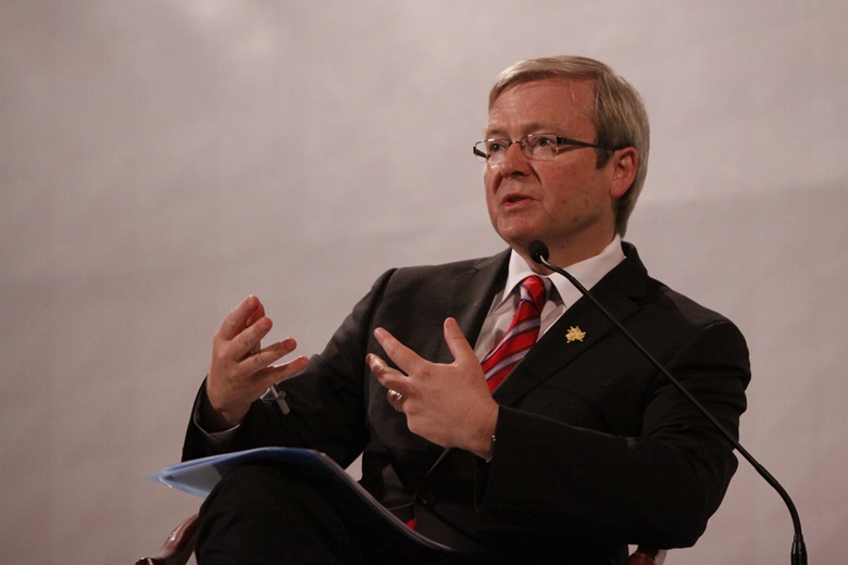 Prime Minister Kevin Rudd of Australia
