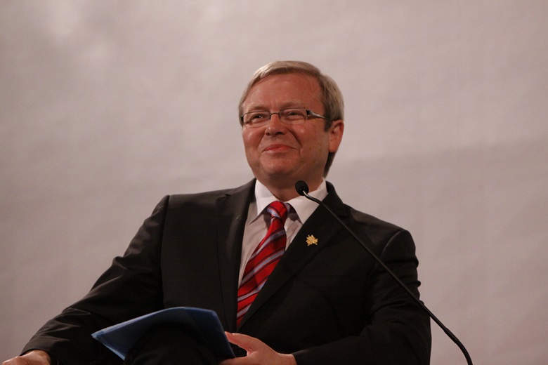 Prime Minister Kevin Rudd of Australia