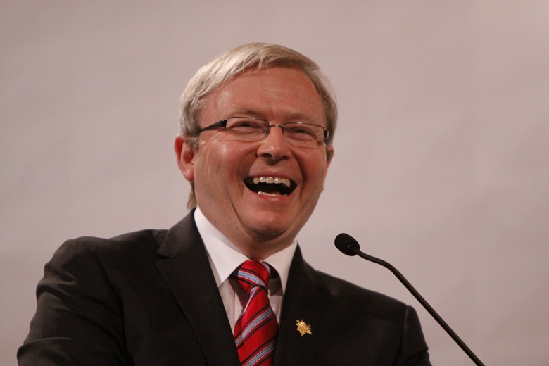 Prime Minister Kevin Rudd of Australia