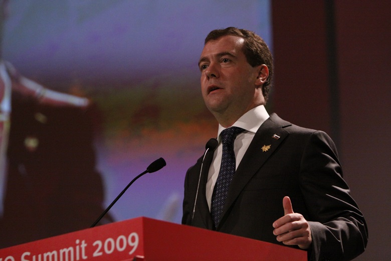 President Dmitry Medvedev of Russia