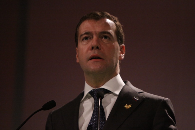 President Dmitry Medvedev of Russia