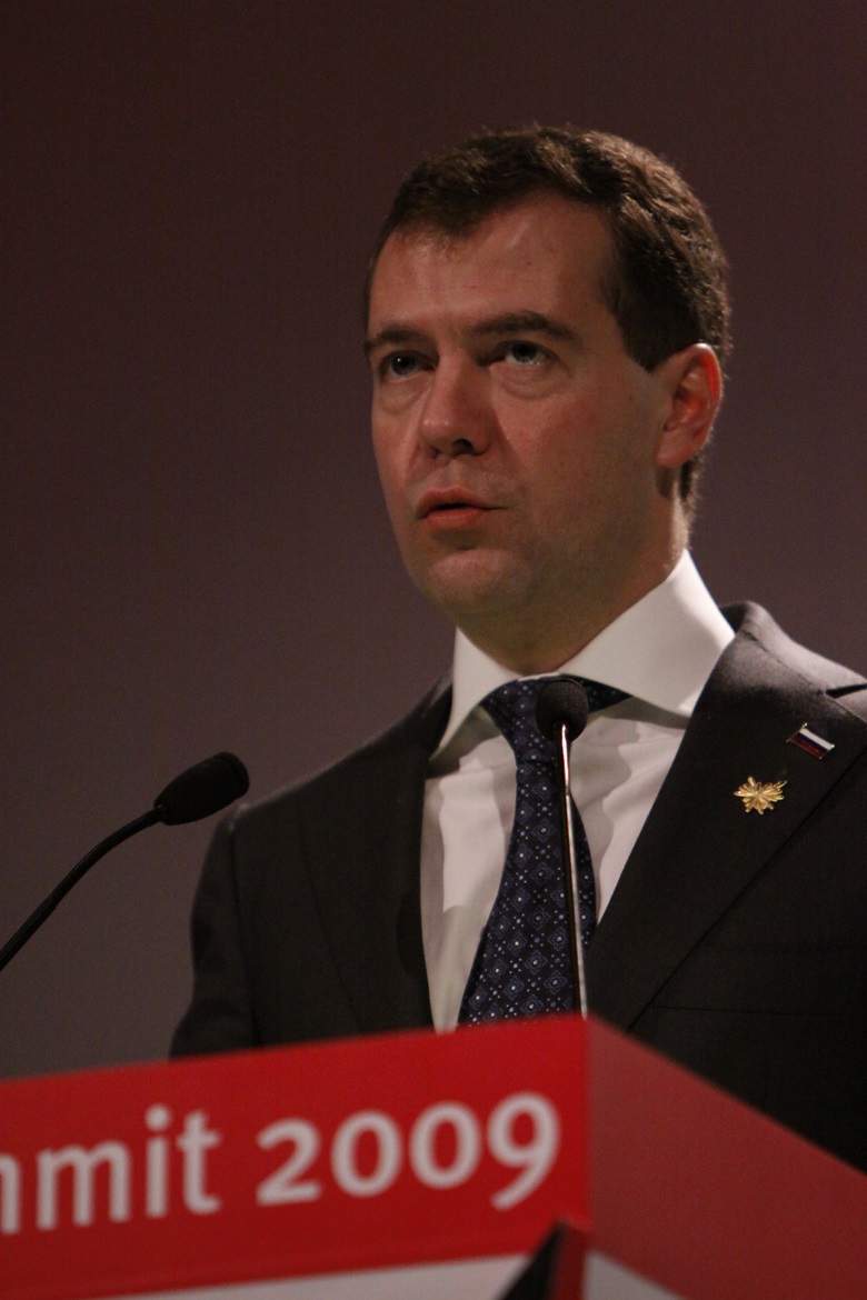 President Dmitry Medvedev of Russia