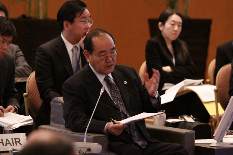 Senior Officials' Meeting Co-Chair, Mr. Shigeru Nakamura, Japan, MOFA