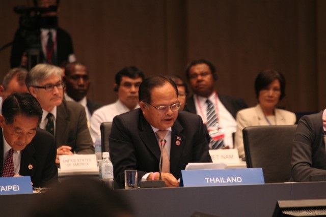 Theera Wongsamut, Minister of Agriculture and Cooperatives, Thailand