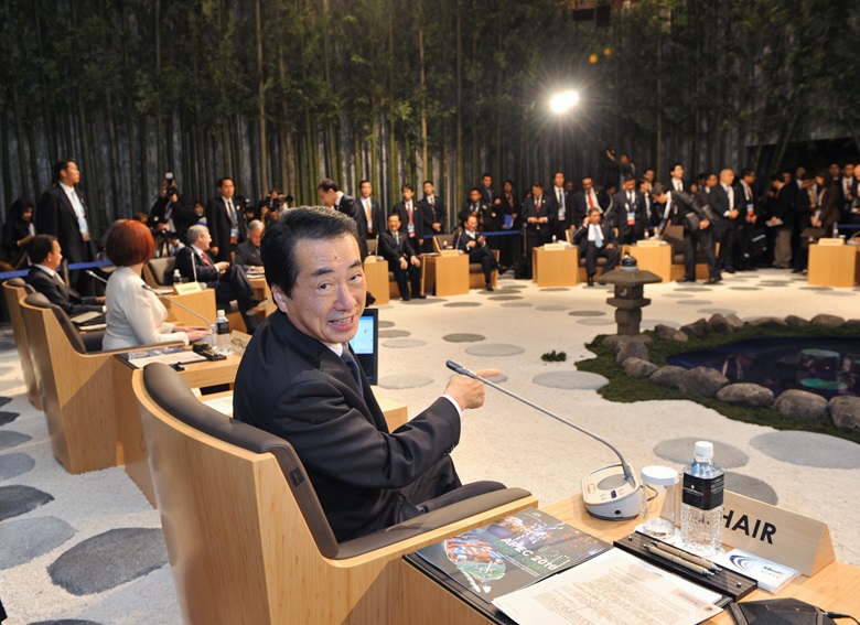Naoto Kan, Prime Minister of Japan and Chair of the 22nd APEC Economic Leaders' Meeting