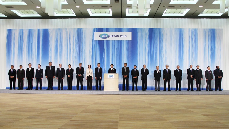 APEC Economic Leaders in Yokohama, Japan