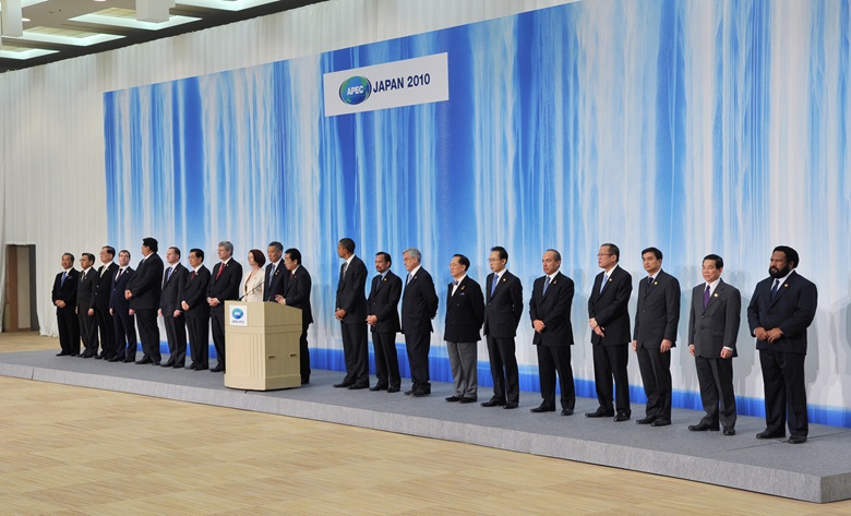 APEC Economic Leaders in Yokohama, Japan
