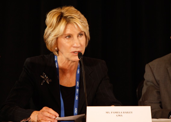 Ms. Pamela Bailey, President and CEO of the Grocery Manufacturers Association