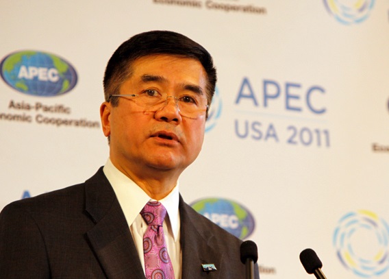 US Commerce Secretary, Gary Locke