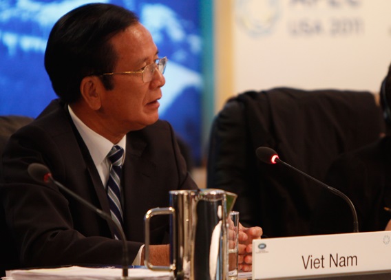 APEC Minister Responsible for Trade: Vo Hong Phuc, Viet Nam