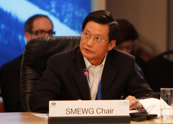 Chair of the APEC SME Working Group: Robert S Q Lai