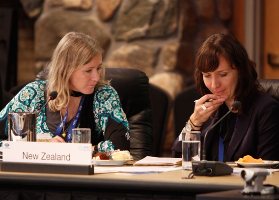 APEC Minister Responsible for SME: Clare Fernley, New Zealand