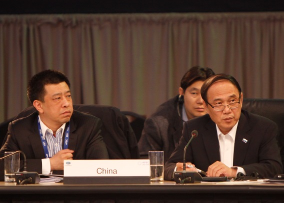 APEC Minister Responsible for SME: Zheng Xin, China