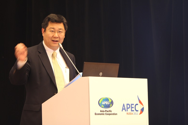 Mr. Frank Li, Asia-Pacific General Manager for Caterpillar’s Remanufacturing and Components Division.