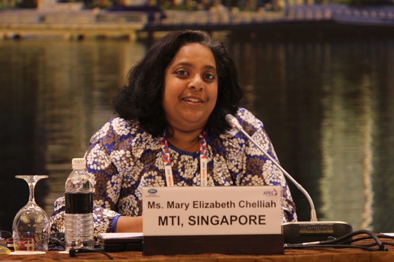Ms. Mary Elizabeth Chelliah, Deputy Director, International Trade Cluster, Ministry of Trade and Industry, Singapore
