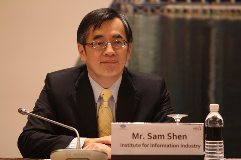 Mr. Sam Shen, Director of Chinese Taipei's Institute for Information Industry