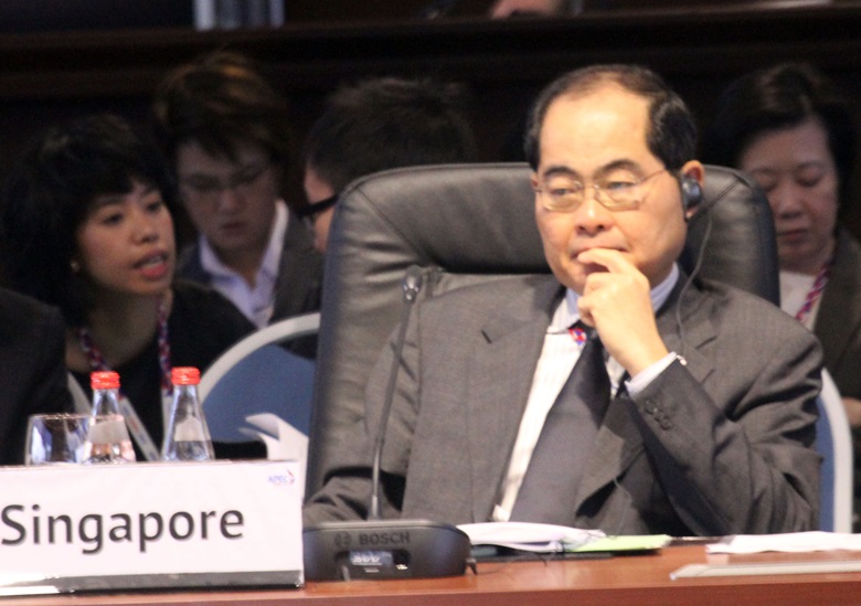 Minister for Trade and Industry Lim Hng Kiang, Singapore