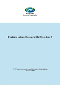 1487-Cover REV_tel_Broadband network development for green growth_30012014