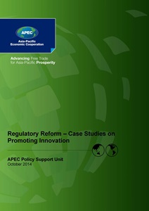 1563-Regulatory Reform - Case Studies on Promoting Innotation - Final Report 23Oct2014_Cover