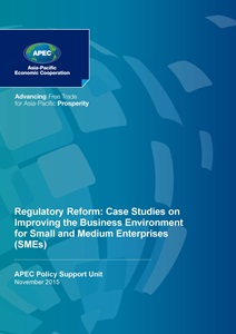 1674-Cover_APEC SMEs and Regulatory Reform Final Report 2Nov2015