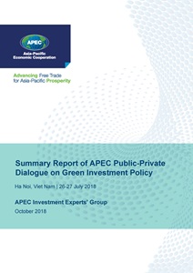 Cover_218_CTI-IEG_APEC Public-Private Dialogue on Green Investment Policy
