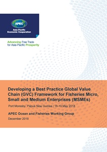 Cover_218_OFWG_Developing a Best Practice GVC Framework for Fisheries MSME