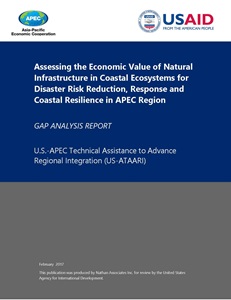 Cover_218_OFWG_Assessing the Economic Value of Natural Infrastructure in Coastal Ecosystems for Disaster Risk Reduction, Response and Coastal Resilience in APEC Region