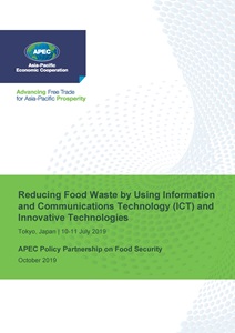 Cover_219_PSU_Reducing Food Waste by Using Information and Communications Technology (ICT) and Innovative Technologies