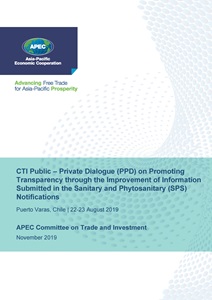 CTI Public – Private Dialogue (PPD) on Promoting Transparency