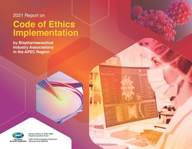 Cover_221_SME_2021 Report on Code of Ethics Implementation_Biopharmaceutical Industry